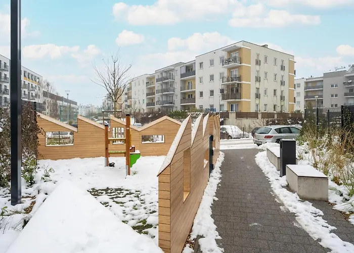 Pleasant Decor, Balcony & Parking Wroclaw By Renters